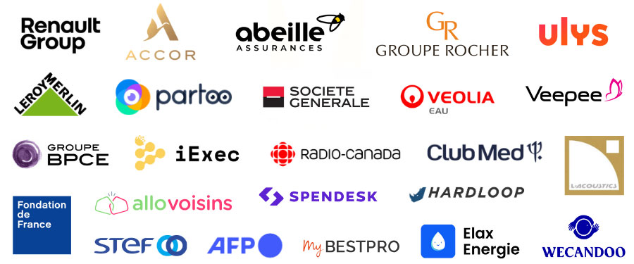 Entreprises témoins à l'OKR Forum France Entreprises témoins à l'OKR Forum France